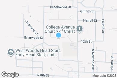 Map image of the property - 1021 S Magnolia Dr