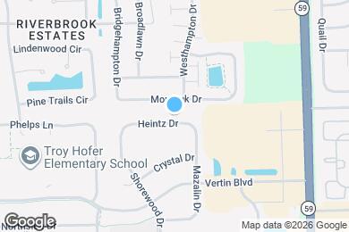 Map image of the property - 600 Heintz Dr