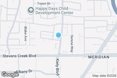 Map image of the property - 100 Kiely Blvd