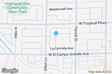Map image of the property - 5914 Buena Tierra St