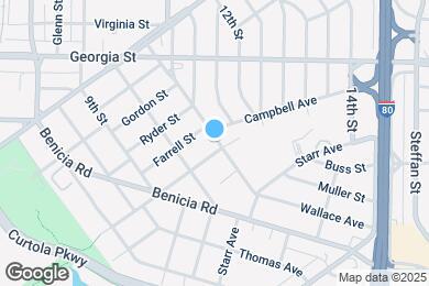 Map image of the property - 1440 Beach St