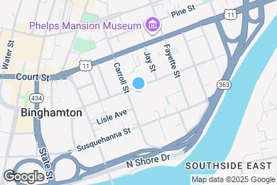 Map image of the property - 128 Hawley St