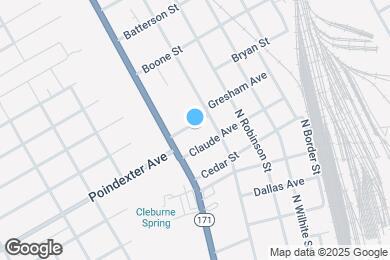 Map image of the property - 114 Scurlock Ave