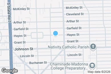 Map image of the property - 5640 Hayes St