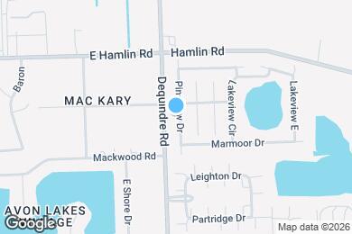 Map image of the property - 48581 Pineview Dr