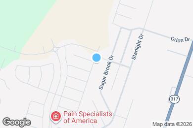 Map image of the property - 819 Hawks Shadow Dr