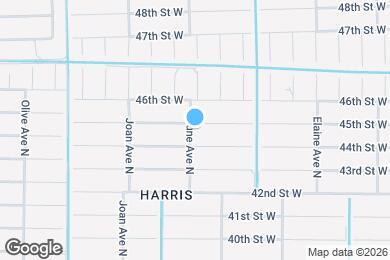 Map image of the property - 2821 45th St W