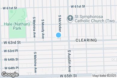 Map image of the property - 6038 W 63rd St