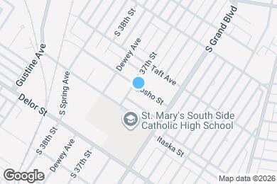 Map image of the property - 3654 Neosho St