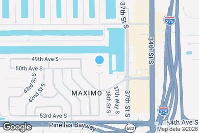 Map image of the property - 4908 38th Way S