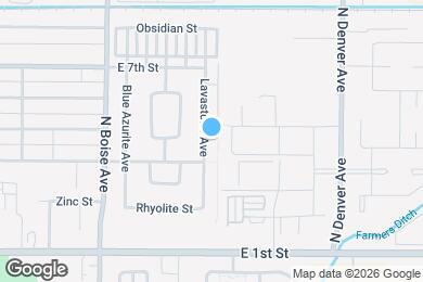 Map image of the property - 456 Lavastone Ave