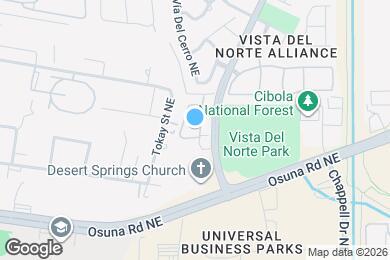 Map image of the property - 6531 Agave Verde Way NE