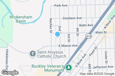 Map image of the property - 139 S 2nd St