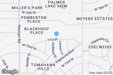 Map image of the property - 10606 71st Pl
