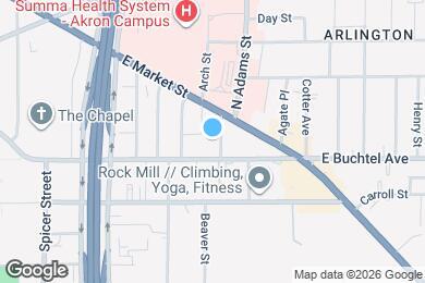 Map image of the property - 30 S Adams St