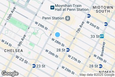 Map image of the property - 241 W 28th St