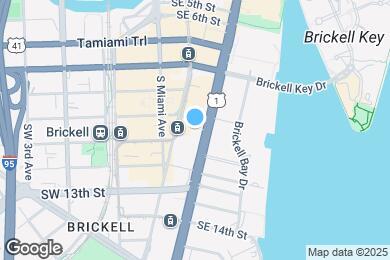 Map image of the property - 1000 brickell Ave