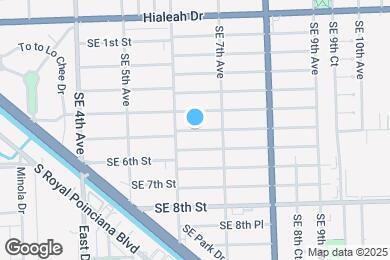 Map image of the property - 634 SE 4th Pl