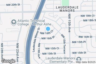 Map image of the property - 1709 NW 16th Ct