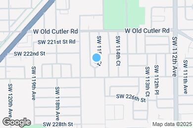 Map image of the property - 22240 SW 115th Ct