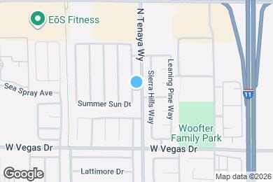 Map image of the property - 1724 Villa Vista Way