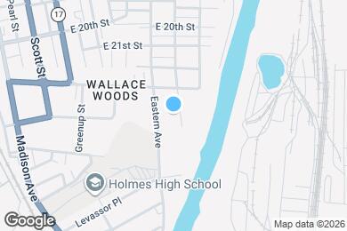 Map image of the property - 2221 Oakland Ave
