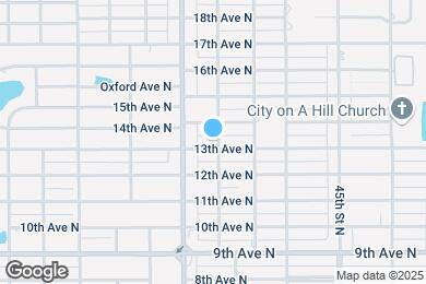 Map image of the property - 4801 13th Ave N