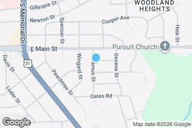 Map image of the property - 1140 Faulk Ave