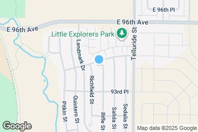 Map image of the property - 9469 Rifle St