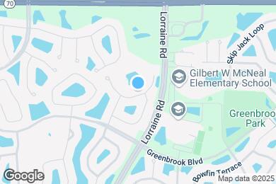 Map image of the property - 14309 Gnatcatcher Terrace