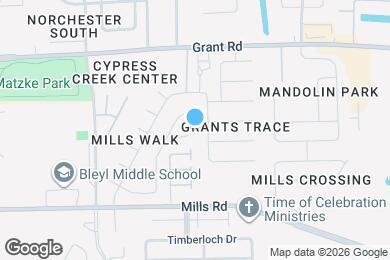 Map image of the property - 10502 Mills Cove St