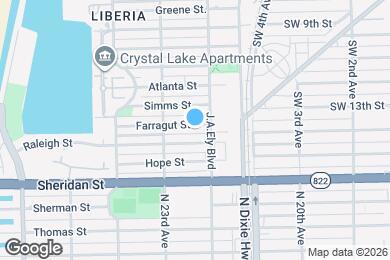 Map image of the property - 2218 Farragut St