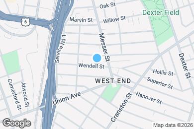 Map image of the property - 131 Wendell St