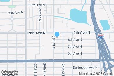 Map image of the property - 2439 8th Ave N
