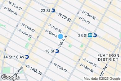 Map image of the property - 200 W 20th St