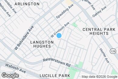 Map image of the property - 3604 Oakmont Ave