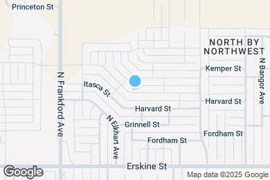 Map image of the property - 5536 Itasca St