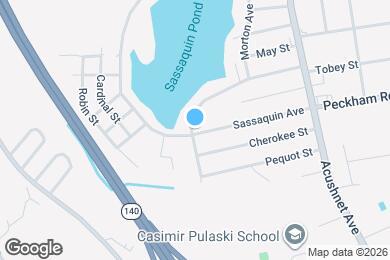 Map image of the property - 1143 Sassaquin Ave