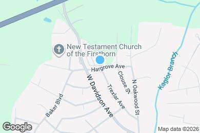 Map image of the property - 1308 Hargrove Ave