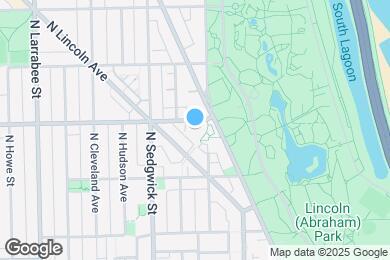 Map image of the property - 1960 N Lincoln Park W