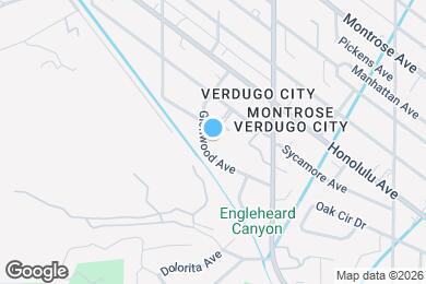 Map image of the property - 3700 Glenwood Ave
