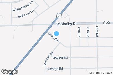 Map image of the property - 698 Delta Rd