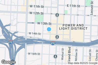 Map image of the property - Power & Light Apartments