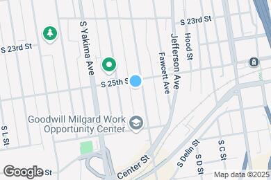Map image of the property - 2508 Tacoma Ave S