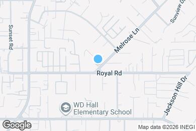 Map image of the property - 8120 Melrose Ln