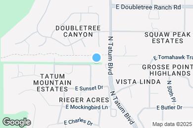 Map image of the property - 8621 N Starling Ln