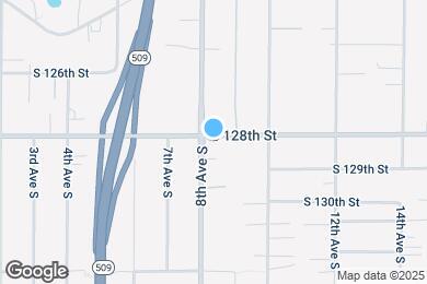 Map image of the property - 12804 8th Ave S