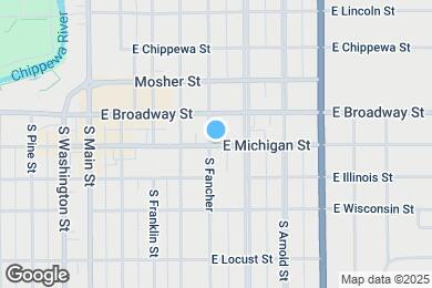 Map image of the property - 507 E Michigan St