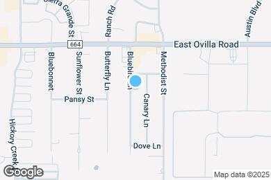Map image of the property - 537 Bluebird Ln
