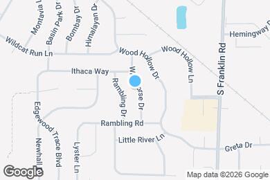 Map image of the property - 5558 Wild Horse Dr